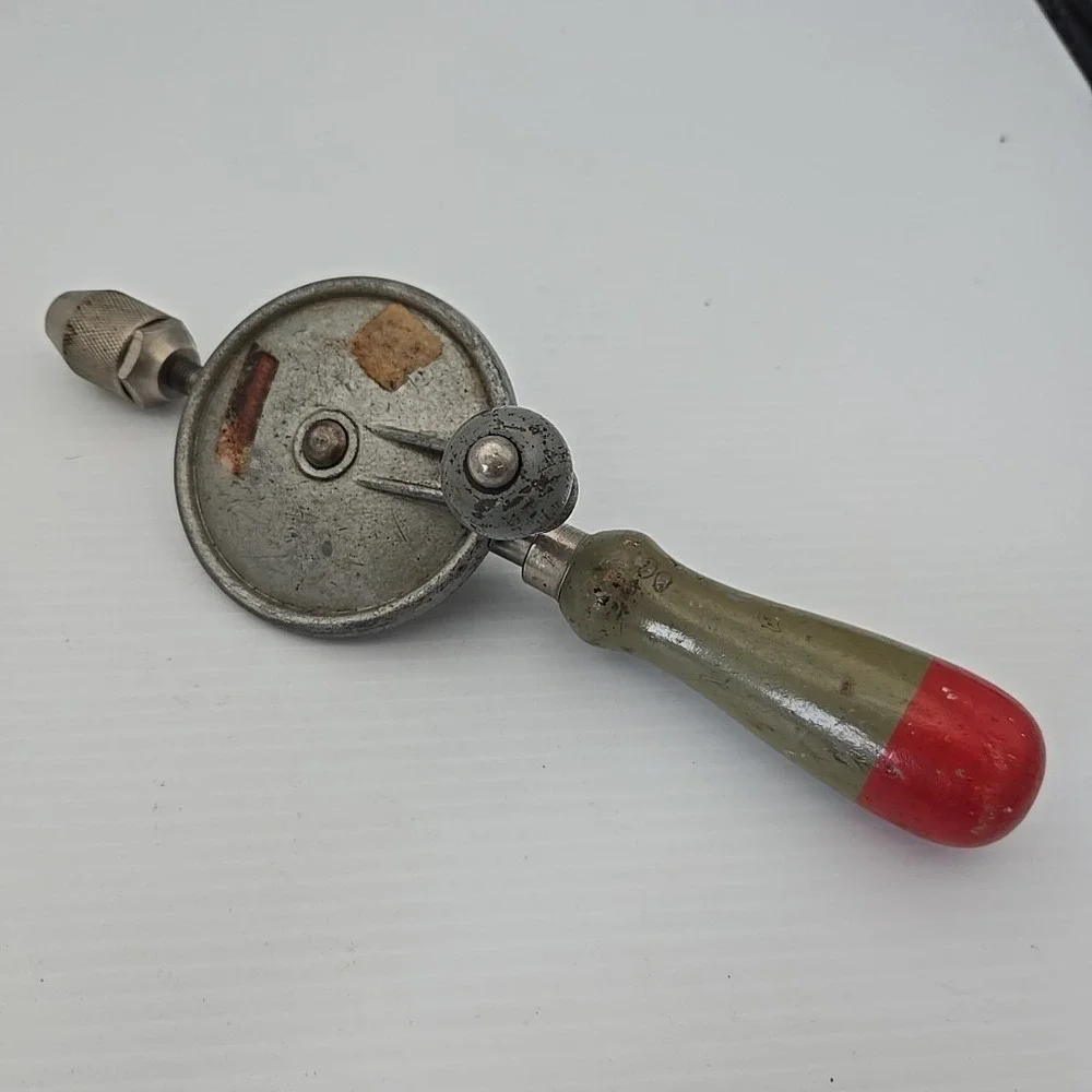 Stanley Handyman No H1214 Hand Crank Drill Tool‎ Vintage